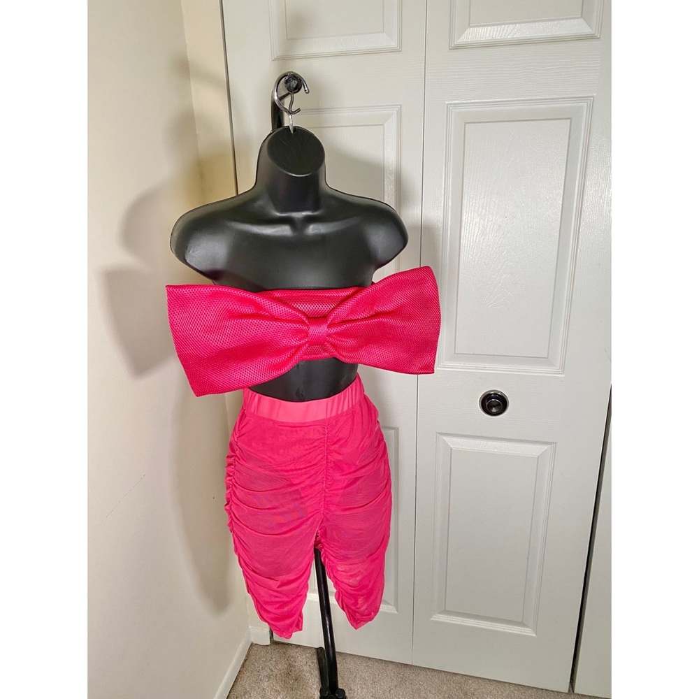 Pink Bow Set - Picture 10 of 11